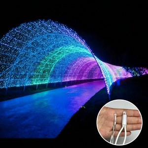 Arche lumineuse LED <span class=keywords><strong>Toprex</strong></span> IP65 en métal pour éclairage de parcs et allées, idéale pour les décorations de Noël, du Nouvel An et d'Halloween, et pour les mariages - Product Image 3