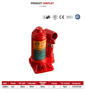 แจ็คขวดไฮดรอลิกเหล็ก10ตันแจ็ครถกลไกอัตโนมัติทนทาน - Product Image 3