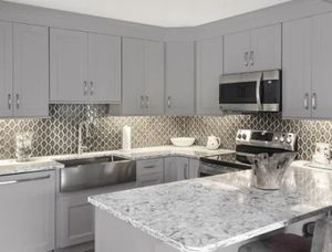 Muebles de Madera para el Hogar, Madera Maciza, Estilo Americano Shaker, Puertas, Gabinetes de Cocina - Product Image 2