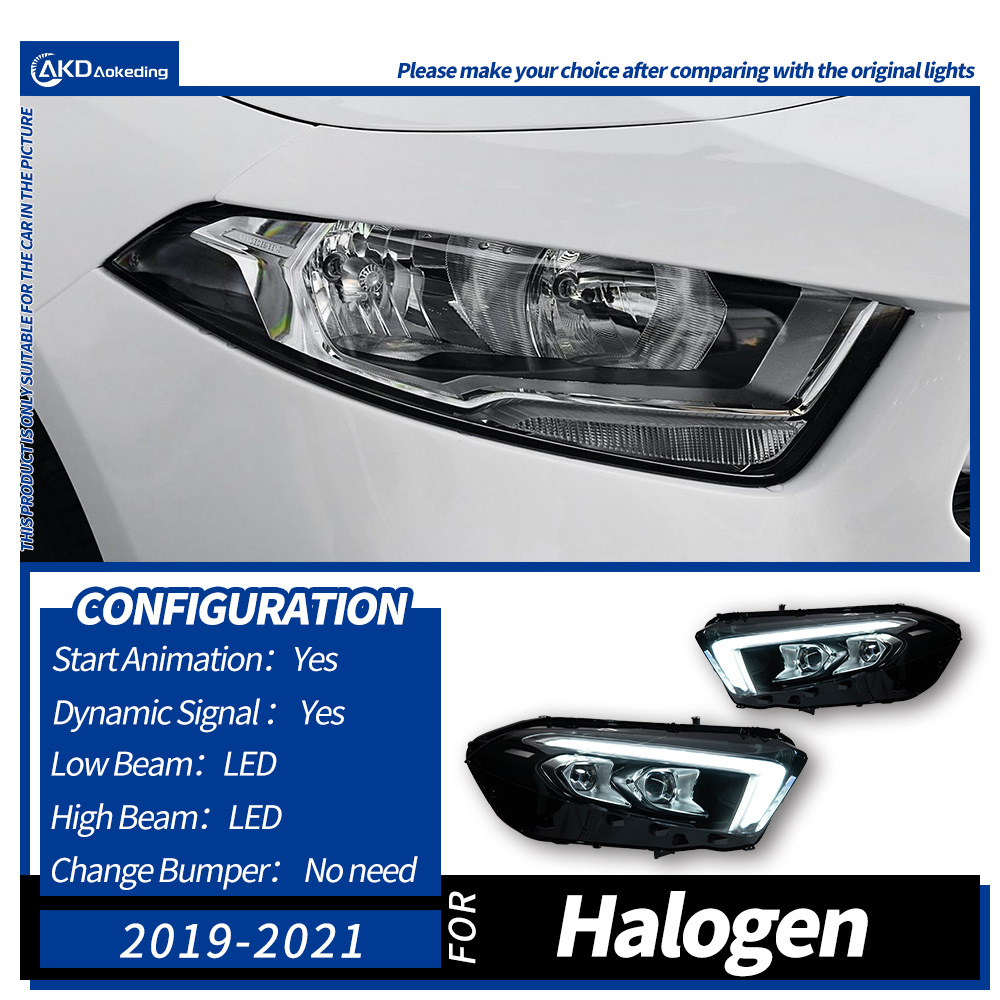 Original car halogen