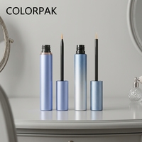 Tube de brillant à lèvres en métal de luxe, personnalisable avec logo, et flacon de blanchiment dentaire avec embout en gel de silicone