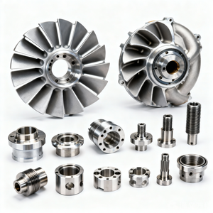 Girante Turbo per Auto JB, Componenti in Lega <span class=keywords><strong>di</strong></span> Alluminio Pressofuso, Servizi <span class=keywords><strong>di</strong></span> Fusione per Componenti in Acciaio - Product Image 4