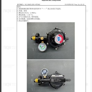 Válvula Reductora de Presión Mengtao 1.2L No Ajustable a Prueba de Explosiones para Uso Doméstico - Product Image 4