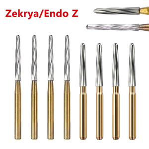 Fraise à carbure de tungstène Endo-Z + fraises à dents <span class=keywords><strong>impact</strong></span>ées Zekrya, tige FG haute vitesse pour clinique dentaire, chirurgie buccale - Product Image 1
