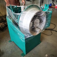Machine manuelle de pointage de fil d'acier avec rouleaux rainurés, réglage de l'écart et roulements NSK pour le dessin des métaux