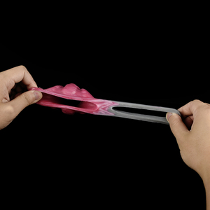 YOCY Fantasy Penis Enlargement Knot Toy Silicone Soft Cock Ring <strong>Delay</strong> Ejaculation Sex Toy For Men With Anti-off Ring - Product Image 2