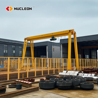 Grue à portique à poutre simple de type MH de marque Nucleon, nouvelle génération, 3 tonnes, 5 tonnes, 10 tonnes, 20 tonnes, pour application en entrepôt