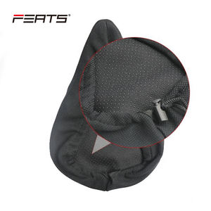 FERTS Slim Shape 280*180mm Polyester + <span class=keywords><strong>GEL</strong></span> avec points antidérapants <span class=keywords><strong>sur</strong></span> le dos et bandes bouclées pour l'ajustement de la housse de <span class=keywords><strong>selle</strong></span> coussin de siège - Product Image 5