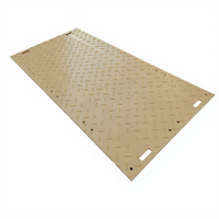 Tapis de protection du sol en HDPE de 20 mm pour terrain boueux, installation rapide pour accès temporaire des véhicules