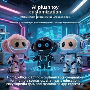 Juguete de Peluche Inteligente con IA, Muñeco de <span class=keywords><strong>Anime</strong></span> Personalizado, Mascota Corporativa de IP, Algodón PP, 11-30cm de Altura - Diseños Personalizados - Product Image 1