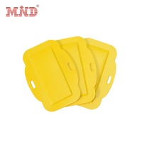 Etiqueta de Cuero RFID UHF Impermeable para Superficies Curvas, Etiqueta Anti-Metal en Forma de Arco para Rastreo de Activos, Gestión de Herramientas y Equipos de TI