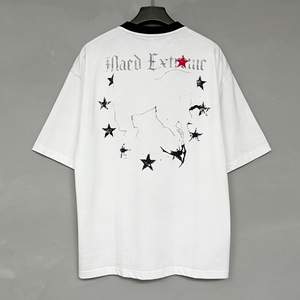 Camiseta de Algodón Juvenil con Estampado de Dibujos Animados y Logotipo Personalizado, de Alta Calidad y Precio Económico para Hombre - Product Image 2