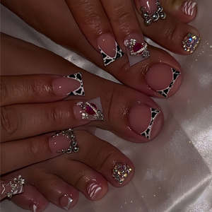 Kit de luxe en acrylique pour <span class=keywords><strong>ongles</strong></span> de doigts et de pieds, vente en gros, personnalisable, pour manucure, <span class=keywords><strong>faux</strong></span> <span class=keywords><strong>ongles</strong></span> à presser - Product Image 2