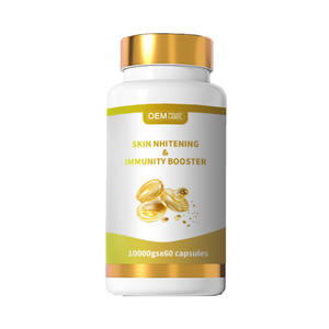 Cápsula de <span class=keywords><strong>L</strong></span>-glutatión 10000gs de alta calidad al por mayor nutrición deportiva blanqueamiento de la piel refuerzo de inmunidad OEM Softgel - Product Image 1