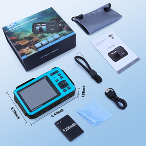 Mini caméra numérique pour enfants 64MP 5K, caméra de vlog à mise au point automatique avec webcam, écran rotatif pour l'acrobatie et le ralenti - Product Image 6