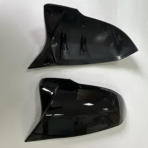 Venta caliente F48 ABS piano negro cuerno espejo tapas vista trasera lateral F48 brillo negro espejo cubierta para BMW F48 F49 F52 F39 G29