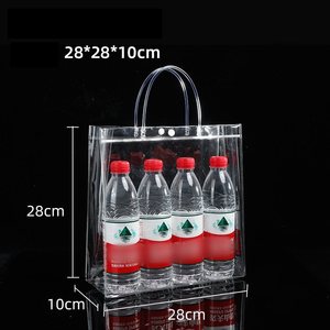 Biểu Tượng Tùy Chỉnh Trong Suốt <span class=keywords><strong>PVC</strong></span> Tote Mua Sắm Túi Rõ Ràng Nhựa Quà Tặng Túi Cho Quà Tặng Khuyến Mãi Các Mặt Hàng Trong Kho - Product Image 3