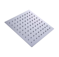Pommeau de Douche Pluie en Acier Inoxydable 304 Chromé avec Cartouche Céramique, Design Moderne pour Appartements et Hôtels