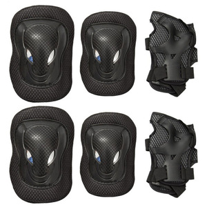 Juego de 6 Protectores <span class=keywords><strong>para</strong></span> Rodilla, Codo y Muñeca <span class=keywords><strong>para</strong></span> Ciclismo, Patinaje, Skateboard, Monopatín y Scooter - Product Image 2