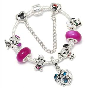 Bracelet à breloques pour chien et chat, filles, micro, clé, souris, bracelets de dessin animé - Product Image 3