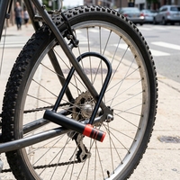 Antivol en acier YH1376 pour vélo, cadenas pour VTT et moto avec 2 clés, accessoires essentiels pour vélo