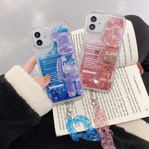 Quicksand Glitter Liquid Cartoon Phone Case per Xiaomi 13 Poco X5 per Redmi Note 12 K50 <span class=keywords><strong>10</strong></span> <span class=keywords><strong>Pro</strong></span> 10C 9 <span class=keywords><strong>Cover</strong></span> antiurto per telefono - Product Image 2