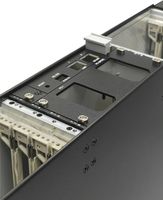 Boîtier personnalisé en aluminium pour UPS, boîtier de carte PCB, rack informatique, châssis de serveur 2U 19 pouces à montage court en rack, en tôle