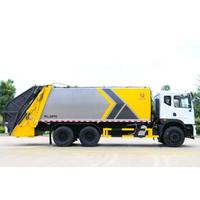 Camion benne arrière robuste 6x4 de 20 mètres cubes pour déchets solides municipaux - Ensemble de carrosserie supérieure