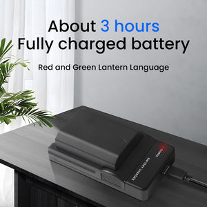 <span class=keywords><strong>Chargeur</strong></span> de <span class=keywords><strong>batterie</strong></span> USB C haute efficacité pour appareil photo Sony <span class=keywords><strong>NP</strong></span> <span class=keywords><strong>FZ100</strong></span> avec protection multi-sécurité - Product Image 5