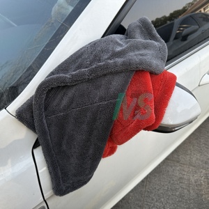Wholesale Wholesale Super Twist 1200 Gsm Car <b>Microfiber</b> <b>Towel</b> Drying <b>Towel</b> Strong Water Absorption Twist Loop <b>Towel</b> - Product Image 1
