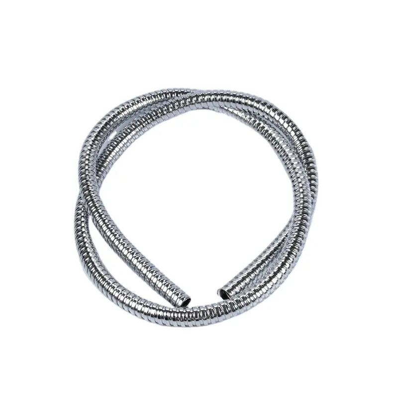 stainless steel 201 outer tube for flexible chrome plated shower hose cover