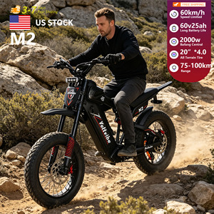 Stock local aux États-Unis, livraison gratuite, 60V 25Ah 2000W, cyclomoteur puissant, moto tout-terrain rapide, moto pour adultes, motos - Product Image 5