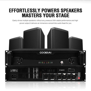 Amplificateur de Puissance Numérique Pro Audio DAN215 <span class=keywords><strong>Classe</strong></span> D 2U 2 Canaux 1500W, Très Puissant 3750W sous 2 Ohms, <span class=keywords><strong>Occasion</strong></span> - Product Image 3