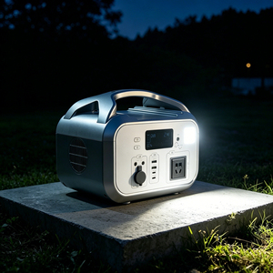 Générateur solaire portable 600W avec batterie LiFePO4, onduleur à onde sinusoïdale pure pour camping en extérieur, camping-car et sauvegarde d'urgence à domicile - Product Image 4