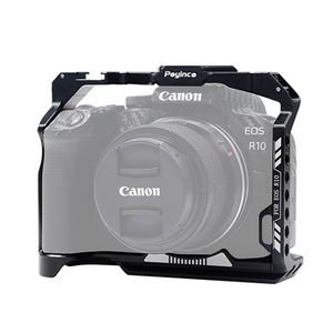 Jaula de cámara de aleación de aluminio para cámara sin espejo <span class=keywords><strong>Canon</strong></span> <span class=keywords><strong>EOS</strong></span> <span class=keywords><strong>R10</strong></span> <span class=keywords><strong>EOS</strong></span> R Camera Cage Rig - Product Image 1