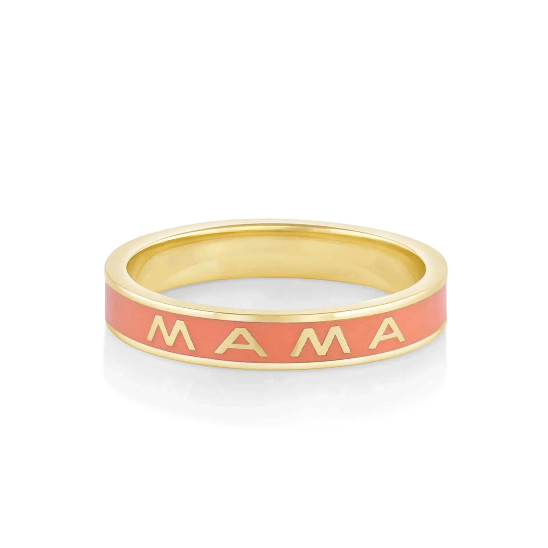 Cincin perak sterling 925 desain baru gelang enamel cincin mama hadiah Hari Ibu