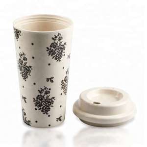 Vasos de Café de Plástico Personalizados al por Mayor con Tapa y Pajita, Tazas y Platillos de Té Baratos - Product Image 1