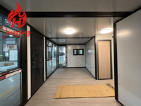 Casa Prefabricada Expandible de 20 Pies o 40 Pies, con Dos Dormitorios, en Venta, Casa Portátil Prefabricada, Vivienda Portátil