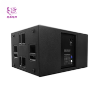 SUB 9006-AS Subwoofer audio professionnel double de 18 pouces actif avec 142 dB et 3600 W RMS 7200 W de crête, adapté aux scènes de grande envergure