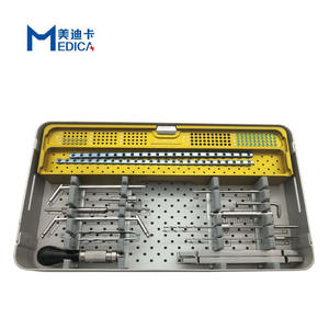 Kit Instrumen Pelat Pengunci 4.0 Mm Implan Tulang <span class=keywords><strong>Orthopedic</strong></span> Edik - Product Image 3