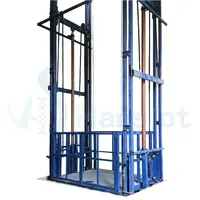 Lift Kargo Hidrolik Vertikal, Lift Kargo Terpasang Di Dinding untuk Lift Kargo Kecil
