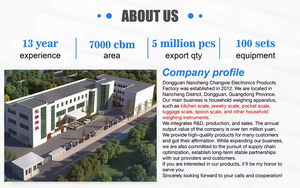 CHANGXIE Fabrik-Versandwaage 360lb 180kg Hochbelastbare Edelstahl-Postwaage mit Timer-Funktion Digitale Versandwaage - Product Image 6