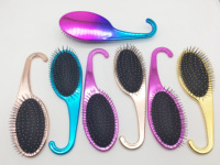 Brosse à cheveux démêlante à coussin d'air en nylon avec logo personnalisé, pour massage du cuir chevelu, usage domestique, vente en gros 2026