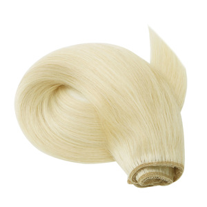 Cortina de Pelo con Diseño de Línea de Pesca # Extensiones de Cabello 60, Cabello Humano Real Europeo Americano, 100g, Se Puede Permanecer Alisado - Product Image 5