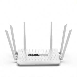 Ad alta velocità AC 2.4G 5G WiFi <span class=keywords><strong>Router</strong></span> <span class=keywords><strong>Wireless</strong></span> con 6 antenne per PC telefoni cellulari connessione & modem - Product Image 1