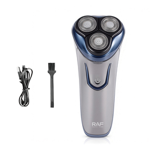 Tondeuse à cheveux professionnelle RAF pour hommes, tondeuse rotative pour barbe et visage, rasoir rechargeable sans fil avec verrouillage de voyage, multifonction - Product Image 6