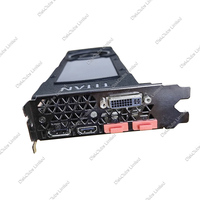 Carte graphique GPU GTX Ti Tan X 12 Go GDDR5 384 bits PCIe3.0 X16 d'occasion, ventilateur à profil bas, jeu, édition vidéo 4K, haute performance