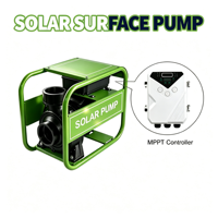 Pompe à eau solaire de surface 3HP DC à haute pression et grand débit pour l'irrigation agricole et les applications C&I