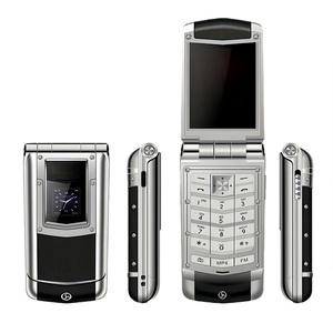 Téléphone portable à clapet V77 Ayxta 2G en gros, double SIM, écran 2,4 pouces, batterie 1300 mAh, longue autonomie, durable, débloqué, téléphone <span class=keywords><strong>de</strong></span> base - Product Image 1