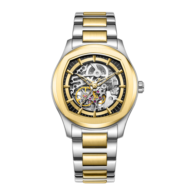 New Luxury Gold Men's Watch Automatic Wristwatch Factory Direct Wholesale Supplier Waterproof Mechanical Watch